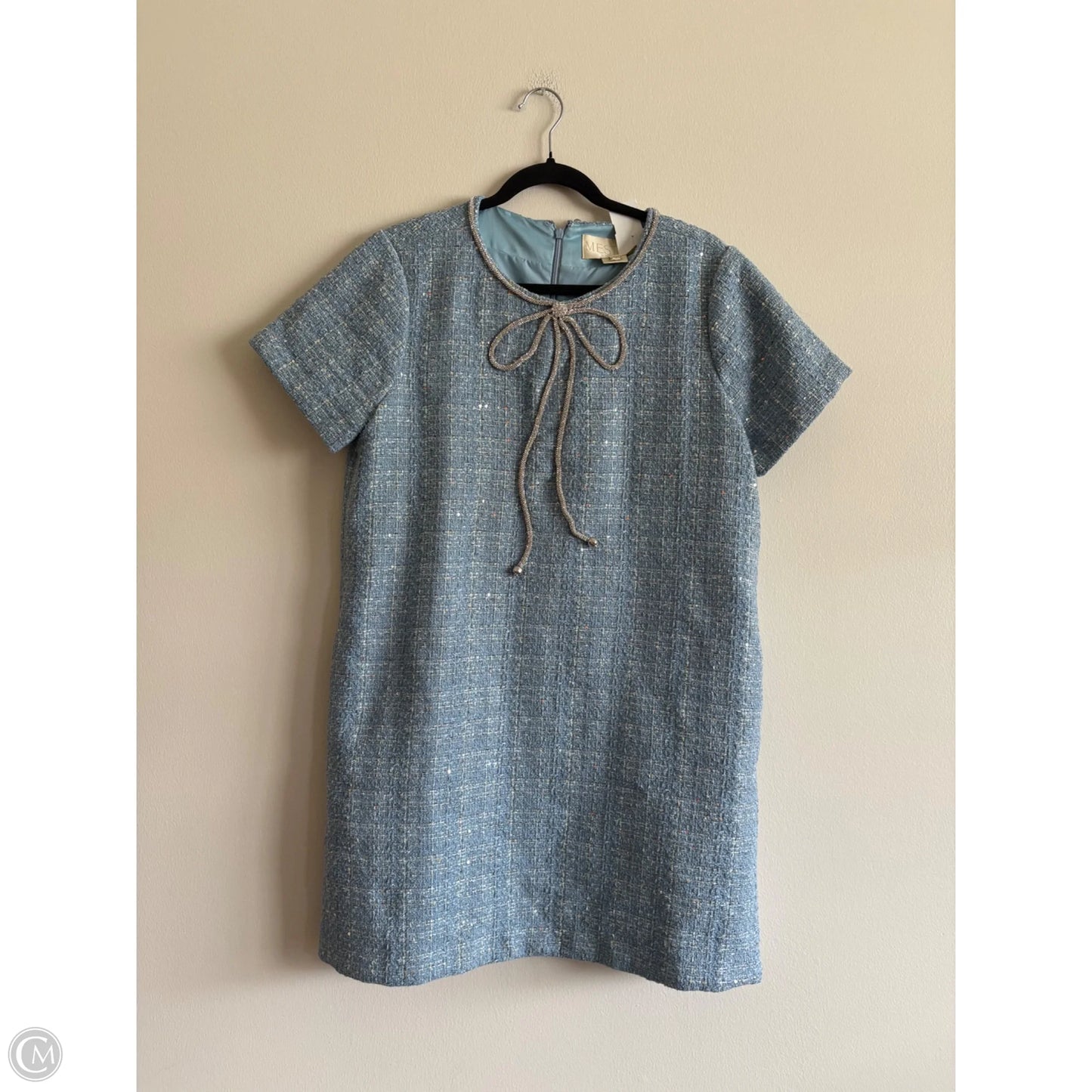Dress Party Midi By Mestiza In Blue, Size: 12
