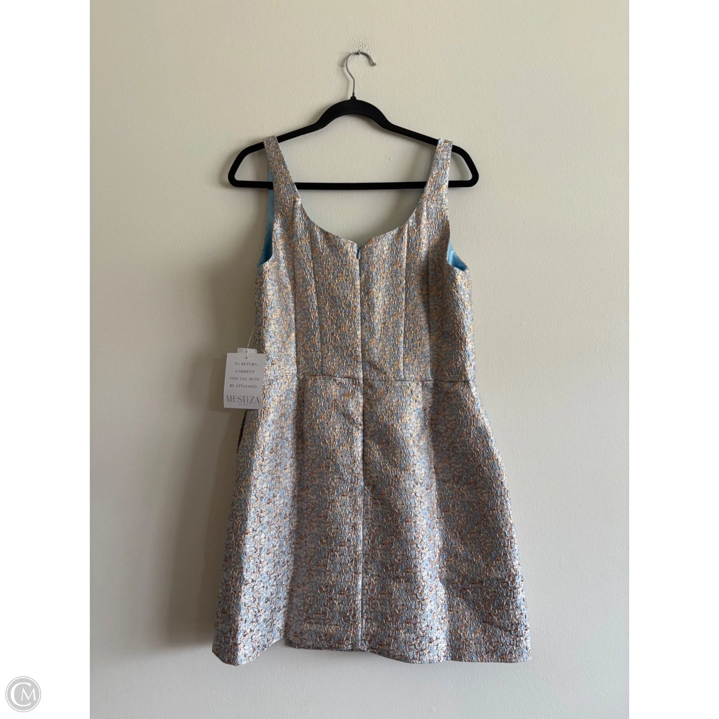 Dress Party Midi By Mestiza In Blue, Size: 14