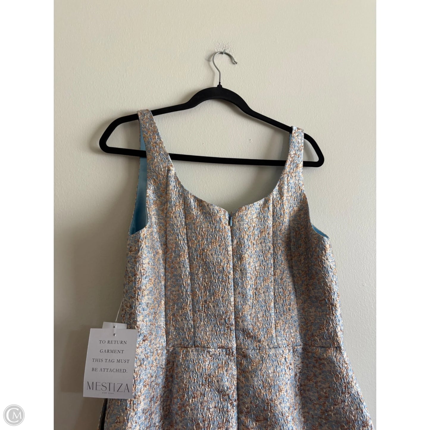 Dress Party Midi By Mestiza In Blue, Size: 14