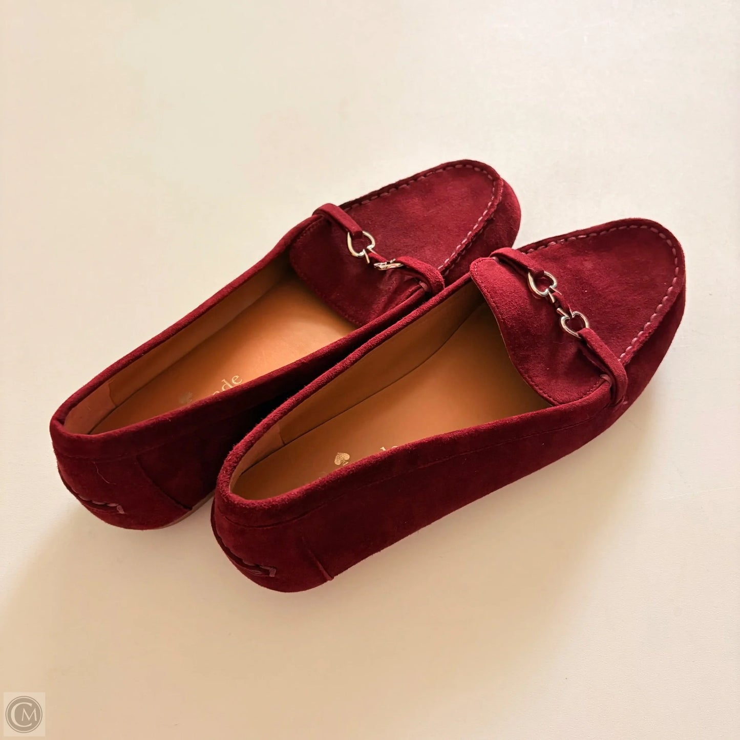 Shoes Designer By Kate Spade In Maroon, Size: 8.5