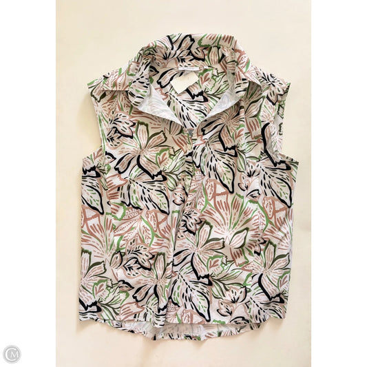 Top Short Sleeve By Chicos In Green, Size: 14