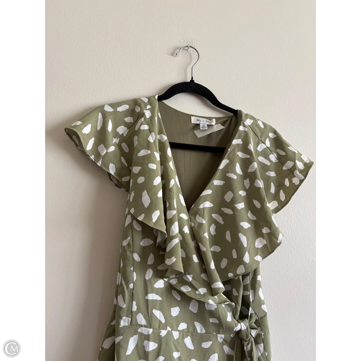 Dress Work By Calvin Klein In Black, Size: 6