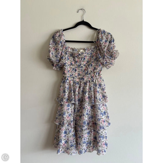 Dress Casual Midi By Thirty In Floral Print, Size: M