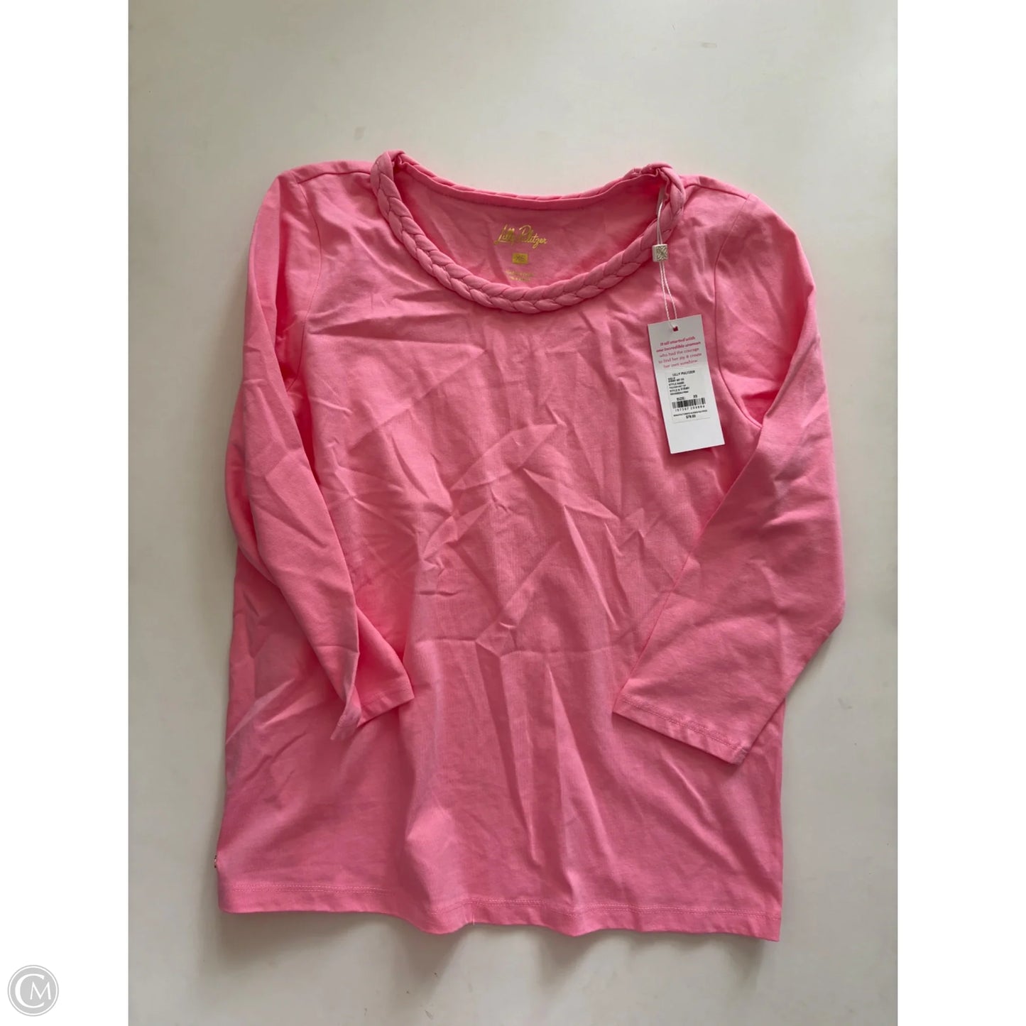 Top Long Sleeve Designer By Lilly Pulitzer In Pink, Size: Xs