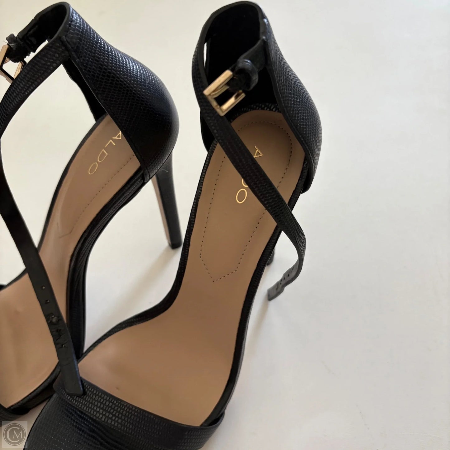 Shoes Heels Kitten By Aldo In Black, Size: 8.5
