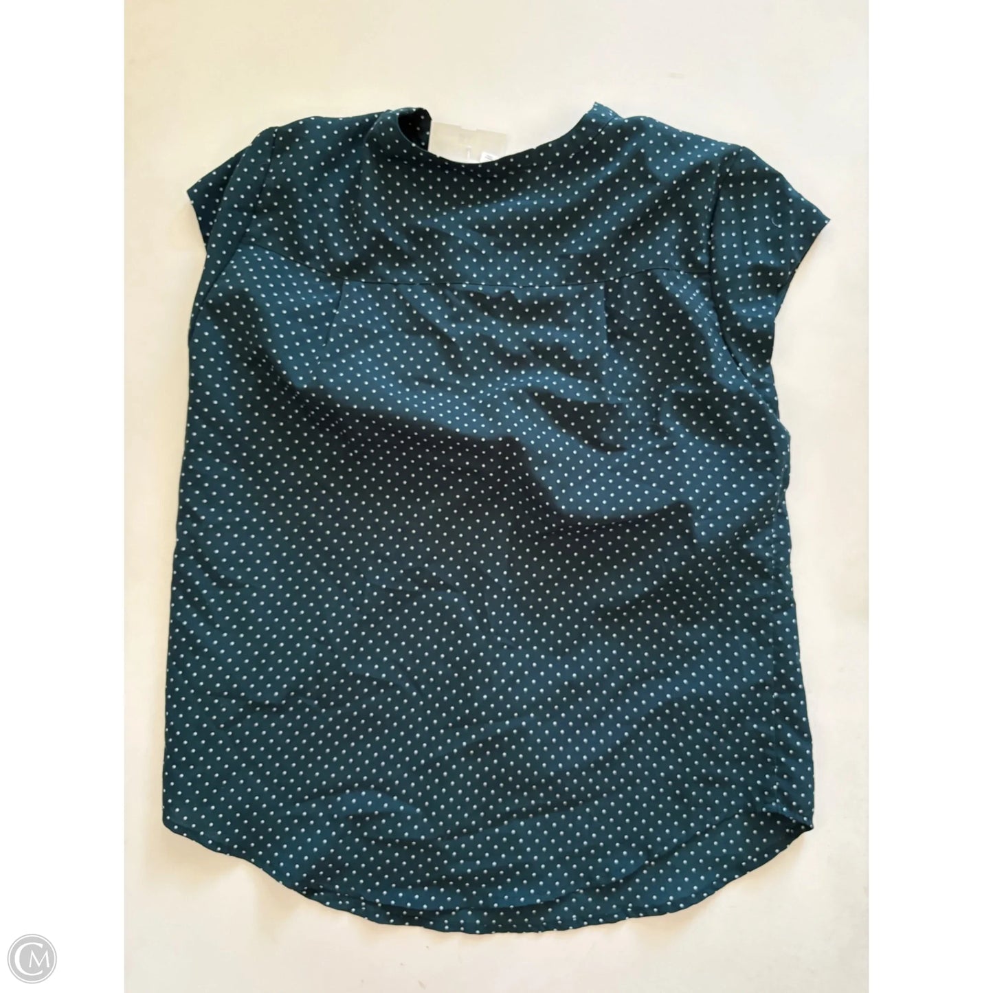 Blouse Short Sleeve By Fun 2 fun In Green, Size: M