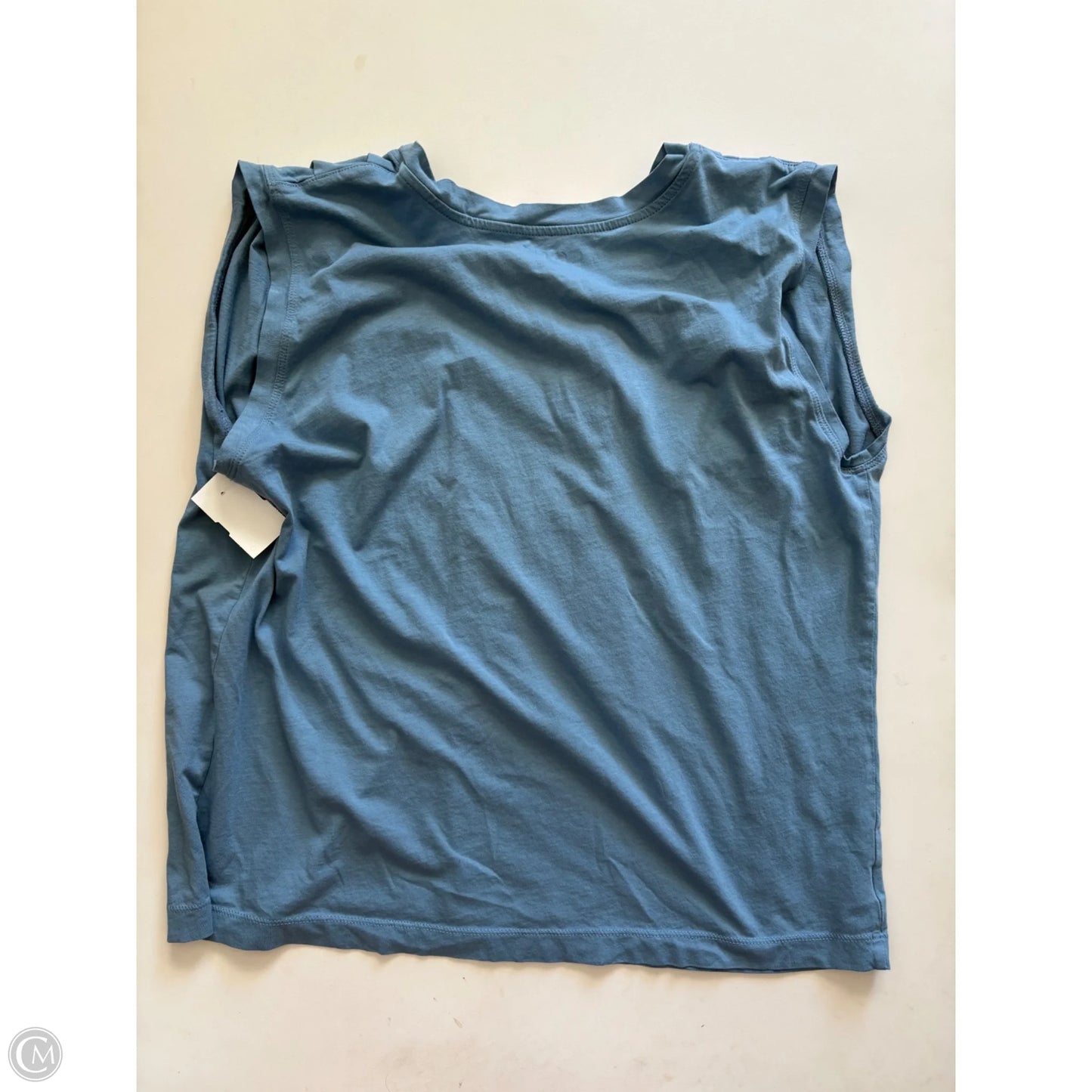 Top Sleeveless By Loft In Blue, Size: L