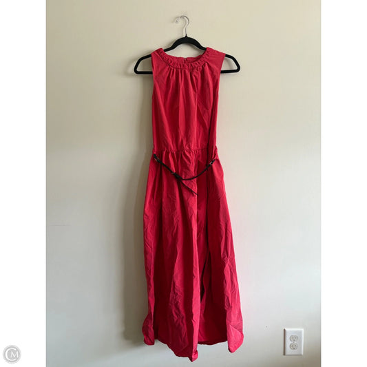 Dress Casual Maxi By Dkny In Red, Size: 8