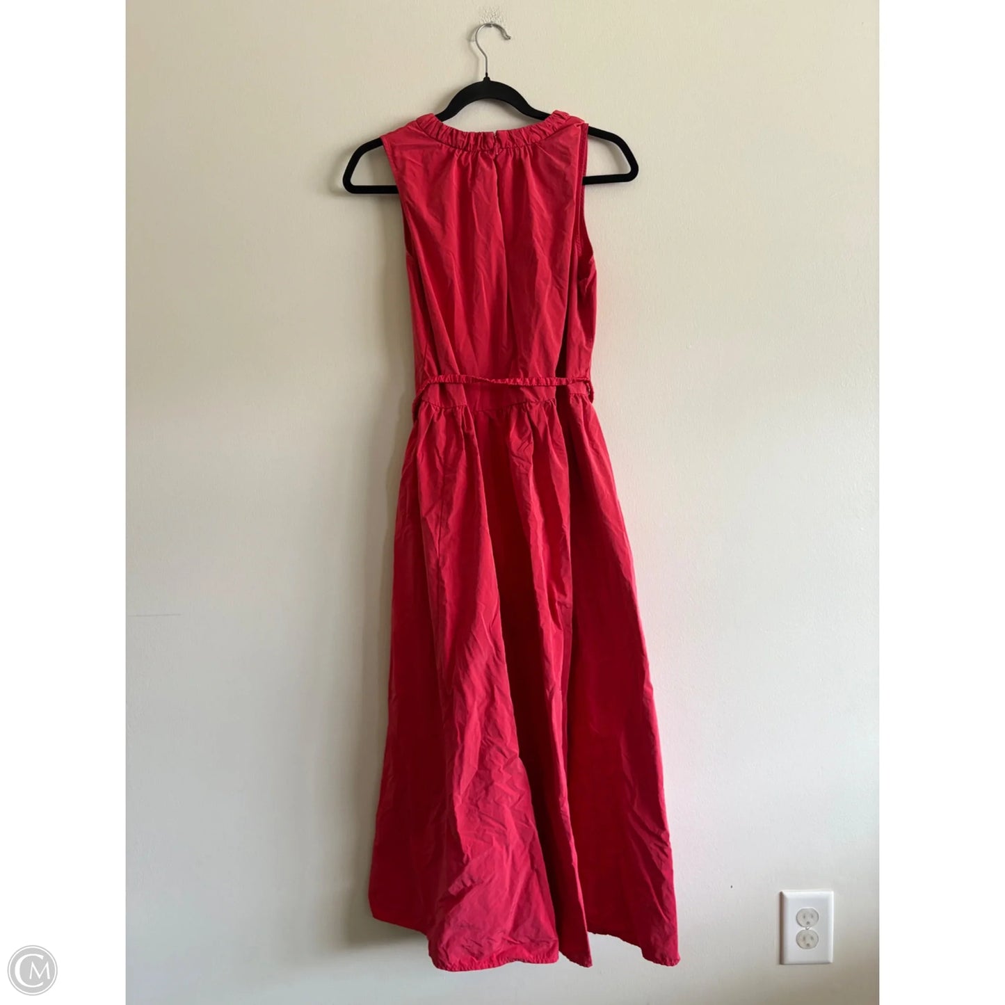 Dress Casual Maxi By Dkny In Red, Size: 8