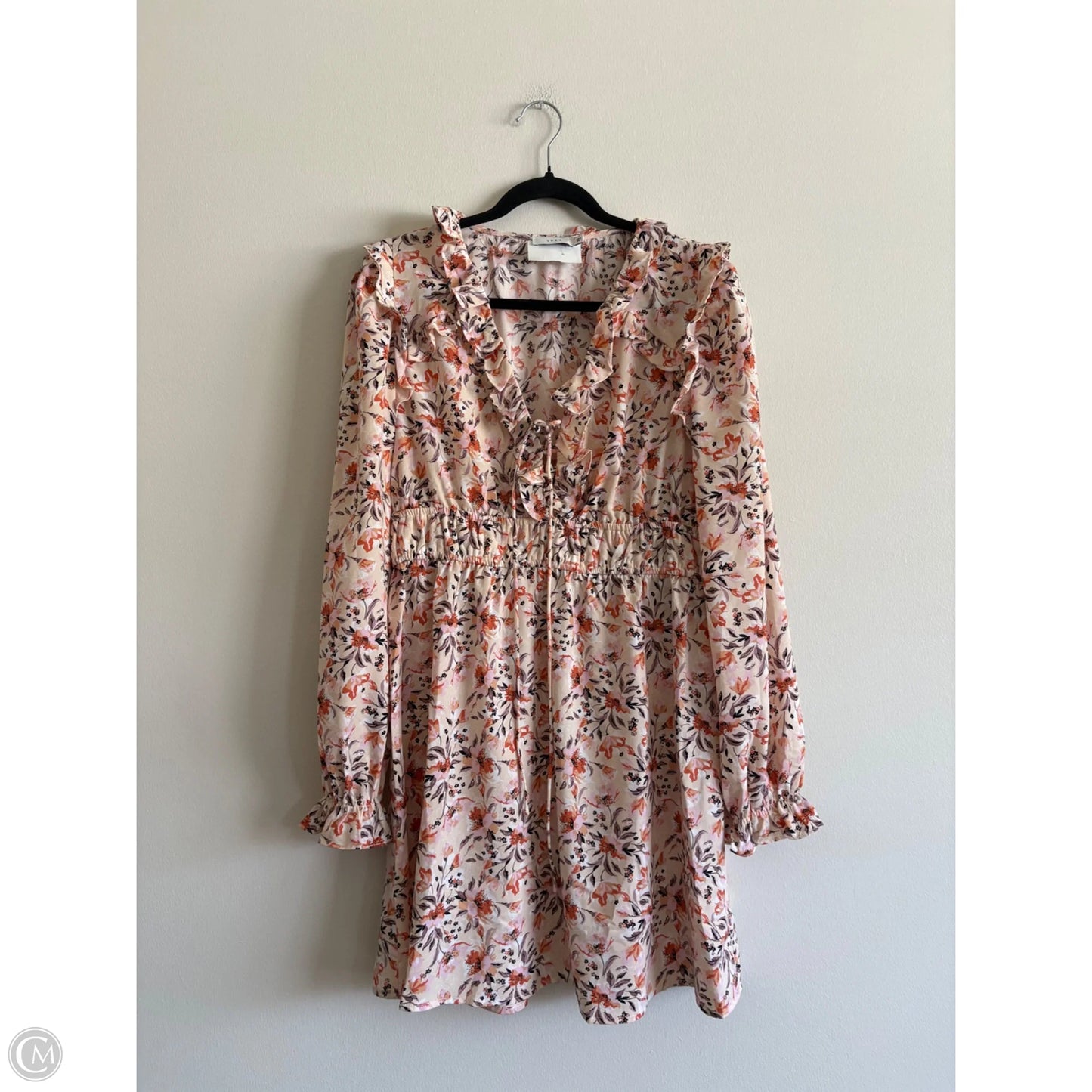 Dress Casual Midi By Lush In Floral Print, Size: L