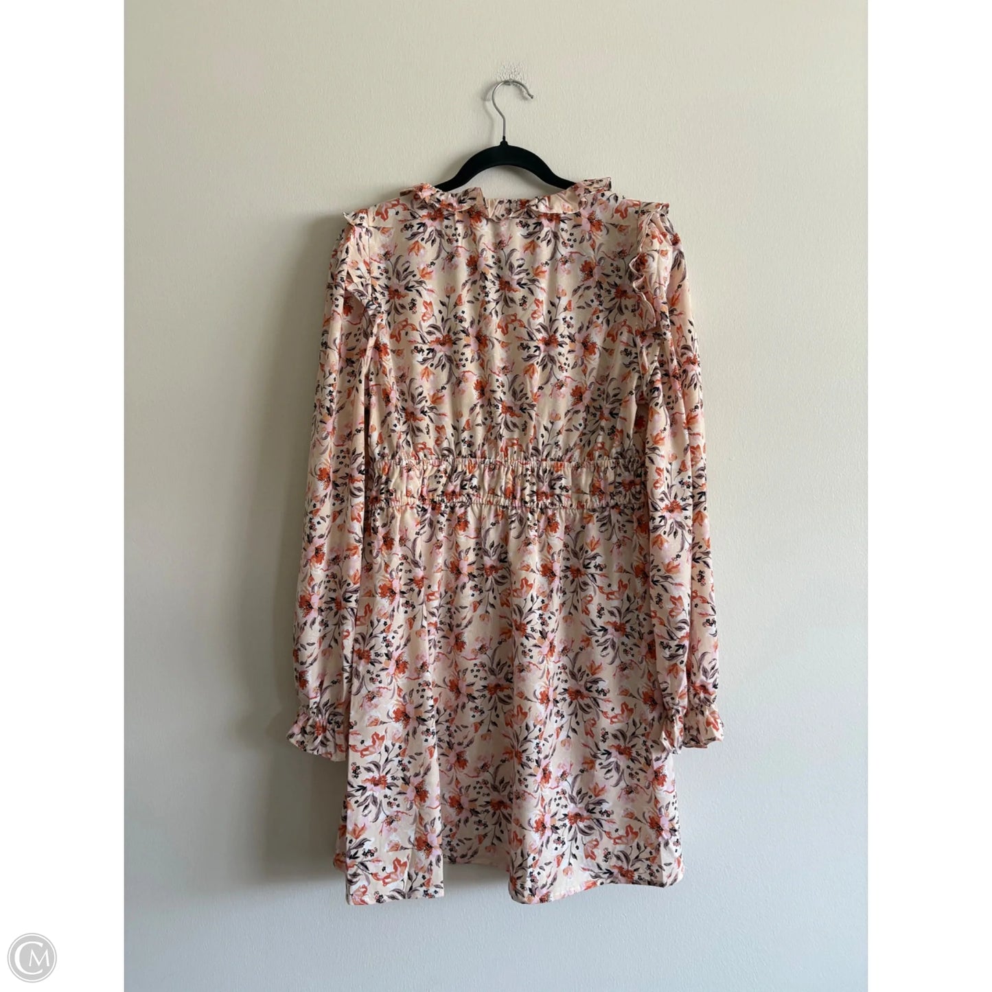 Dress Casual Midi By Lush In Floral Print, Size: L