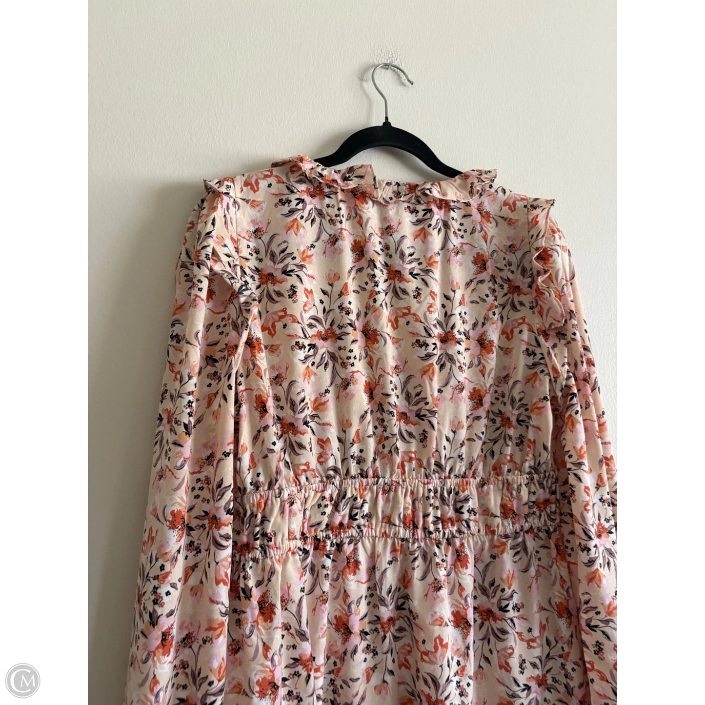 Dress Casual Midi By Lush In Floral Print, Size: L