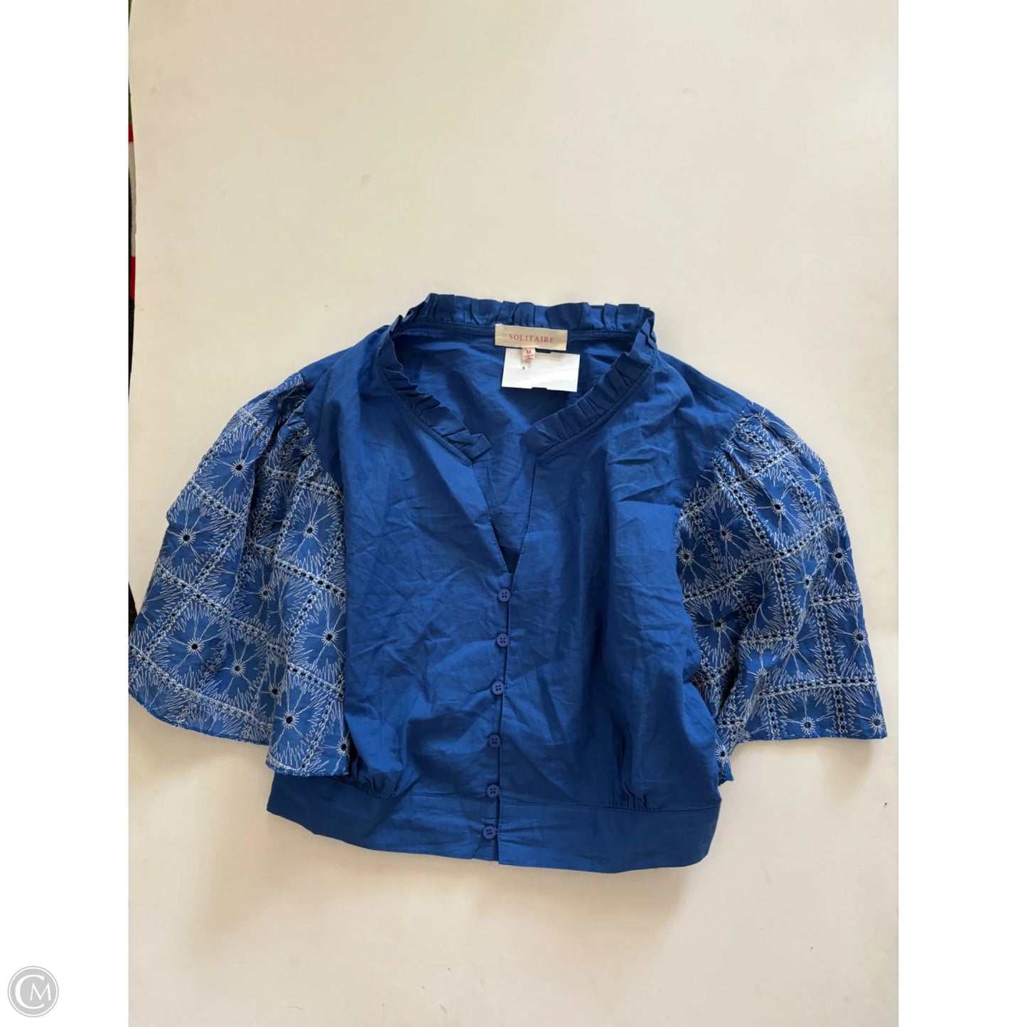 Pants Set 2pc By Solitaire In Blue, Size: M
