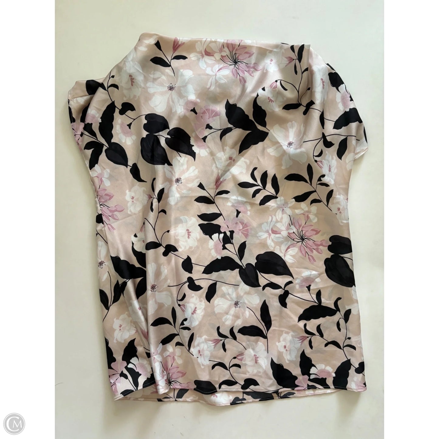 Blouse Sleeveless By Ann Taylor In Floral Print, Size: S