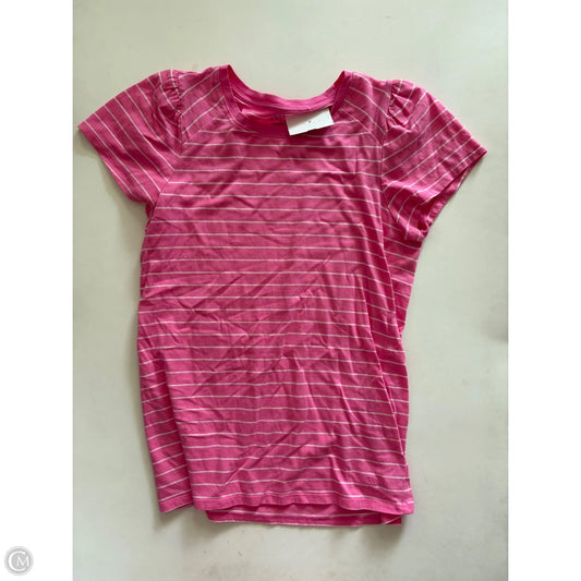Top Short Sleeve By Crown And Ivy In Striped Pattern, Size: Xs