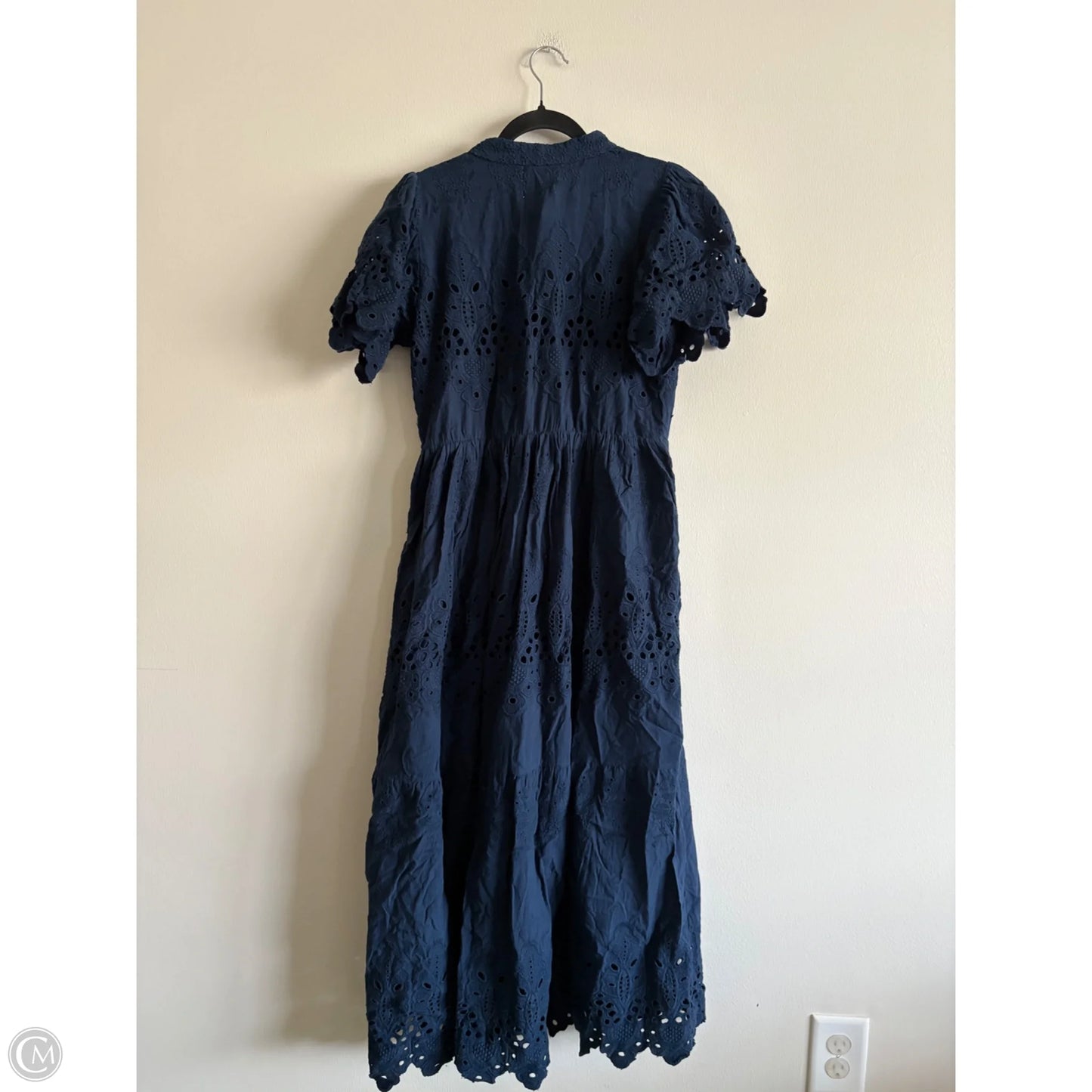 Dress Casual Midi By Gretchen Scott In Navy, Size: Xs
