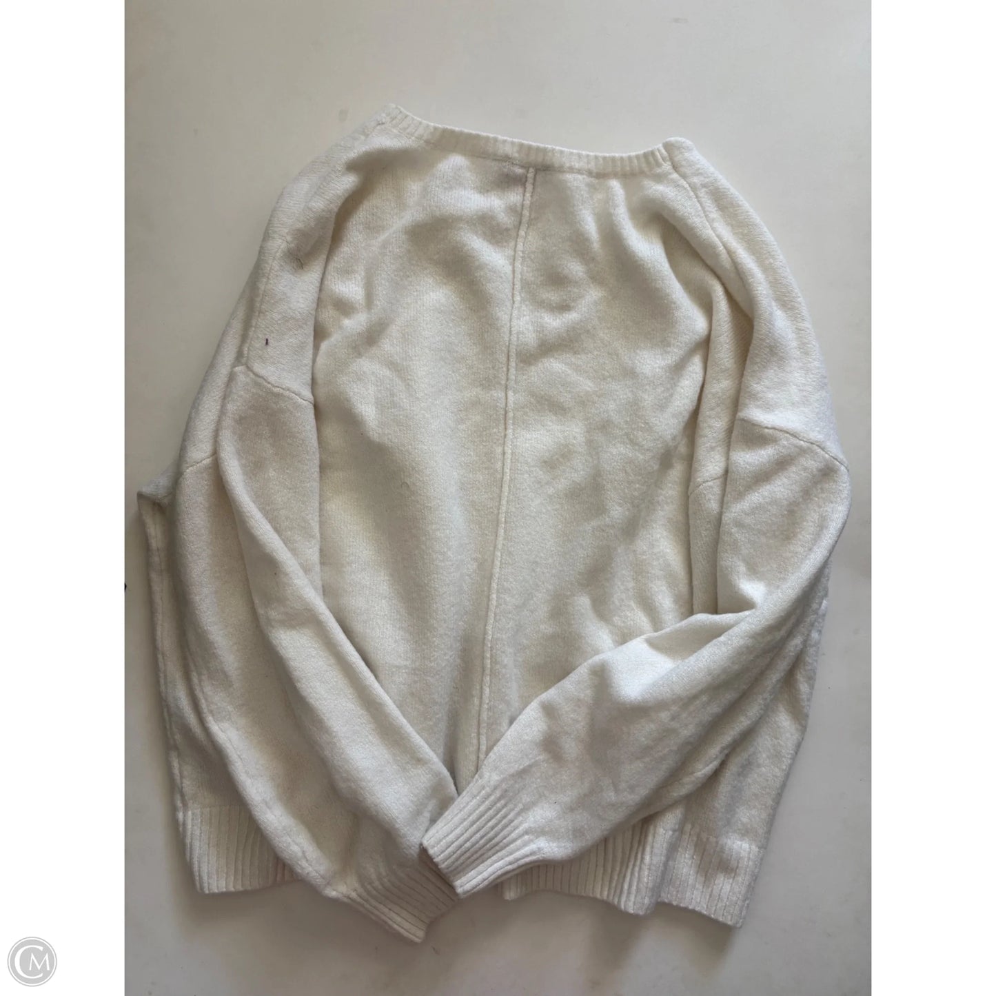 Sweater By Vince Camuto In Cream, Size: Xl