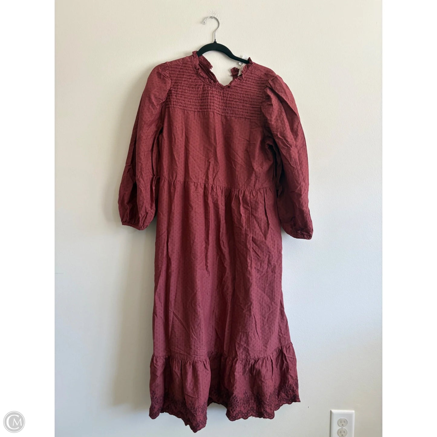 Dress Casual Maxi By Universal Thread In Brown, Size: L