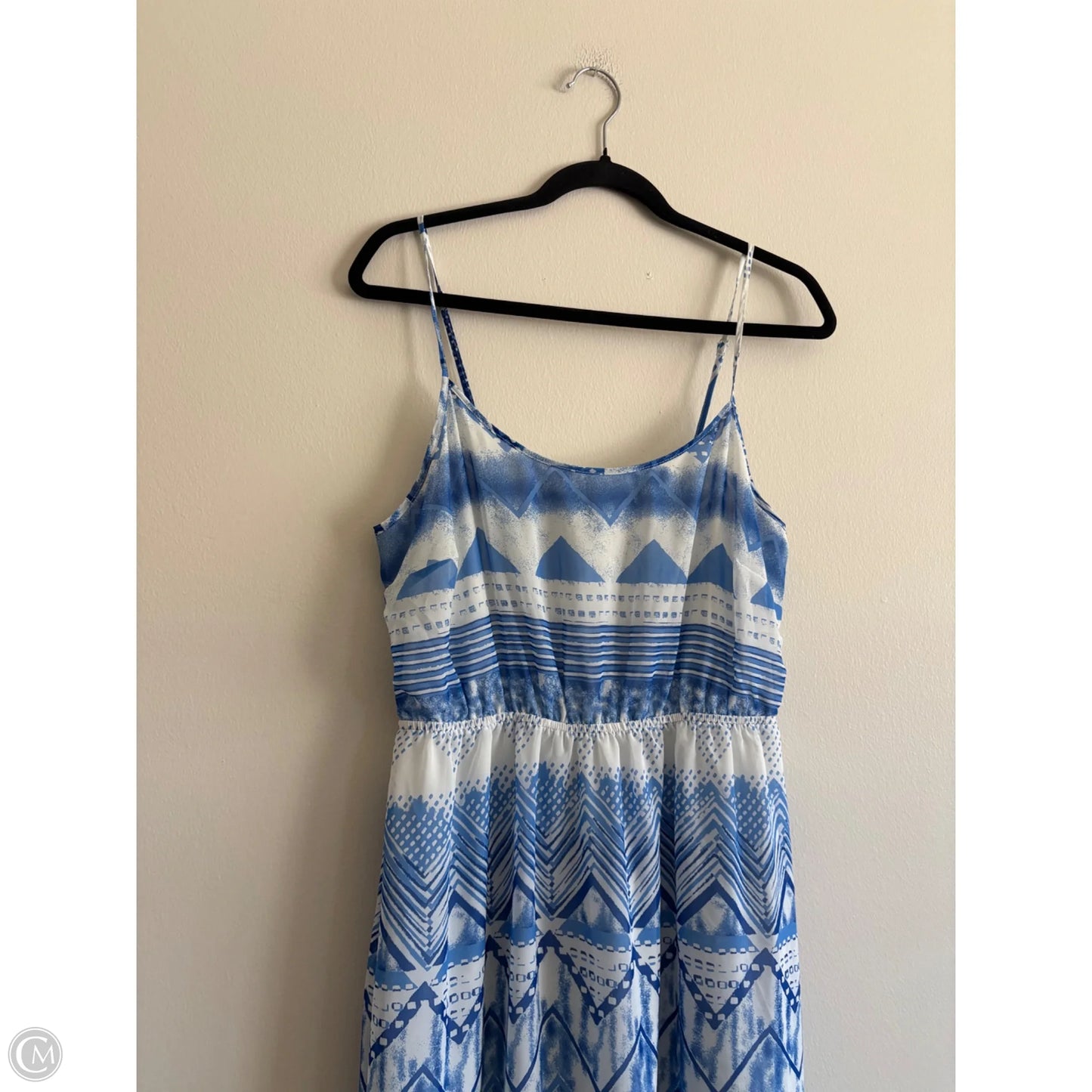 Dress Casual Maxi By Old Navy In Blue, Size: L