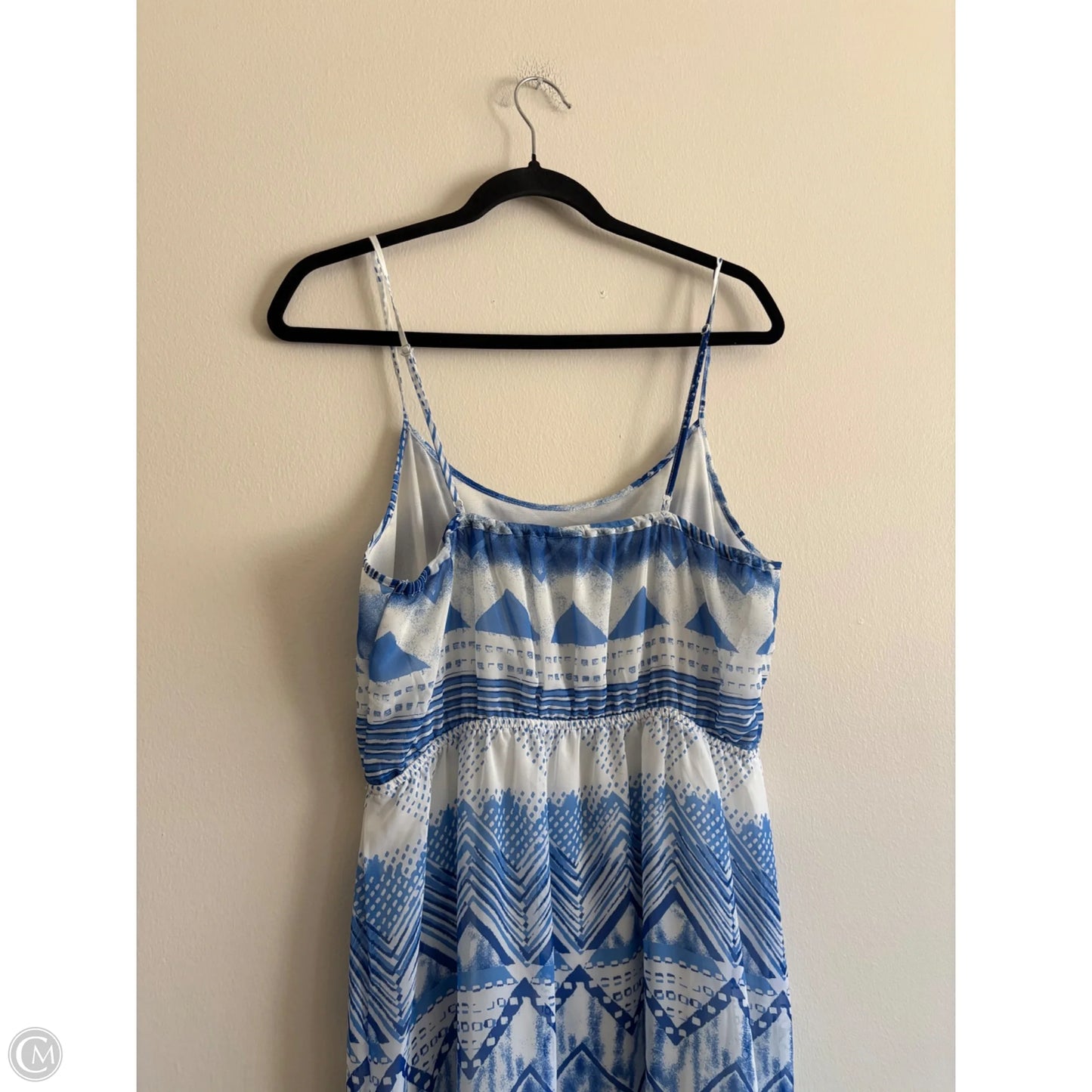 Dress Casual Maxi By Old Navy In Blue, Size: L