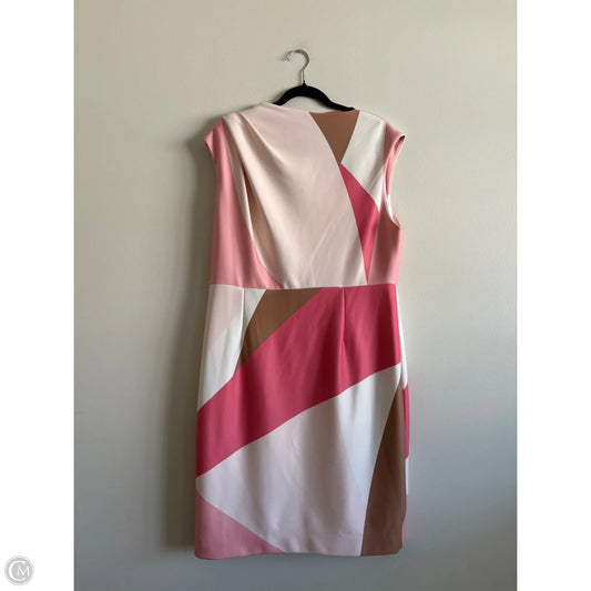 Dress Work By Donna Karan In Multi-colored, Size: 16