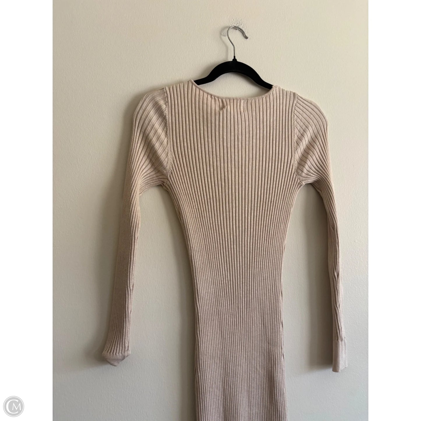 Dress Casual Maxi By Olive And Oak In Tan, Size: S