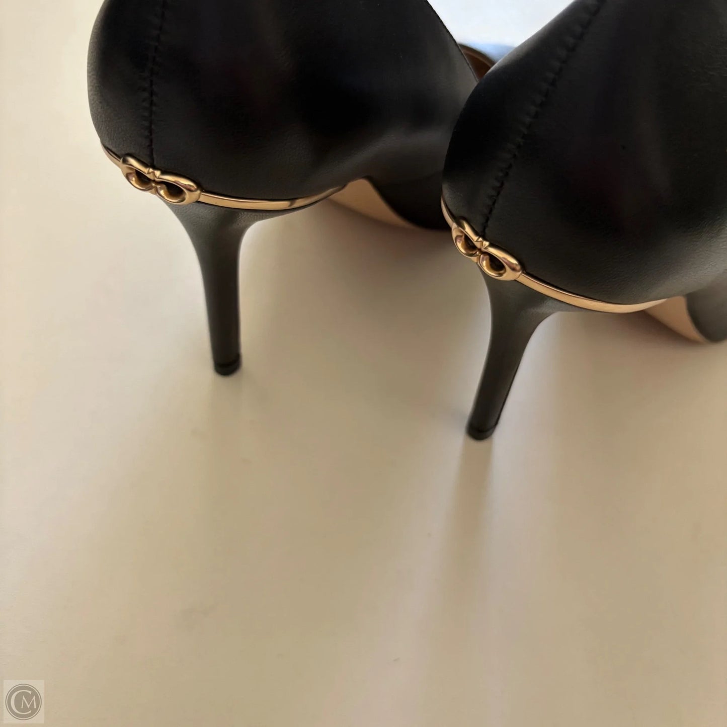 Shoes Designer By Coach In Black, Size: 10