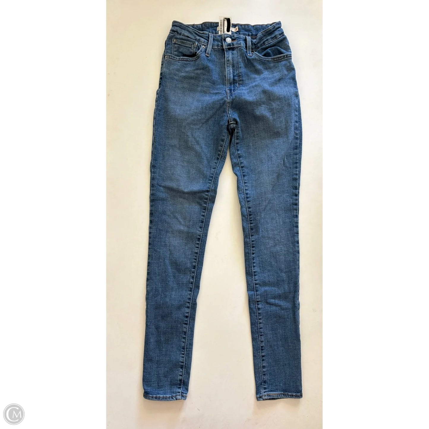 Jeans Skinny By Levis In Blue, Size: 6