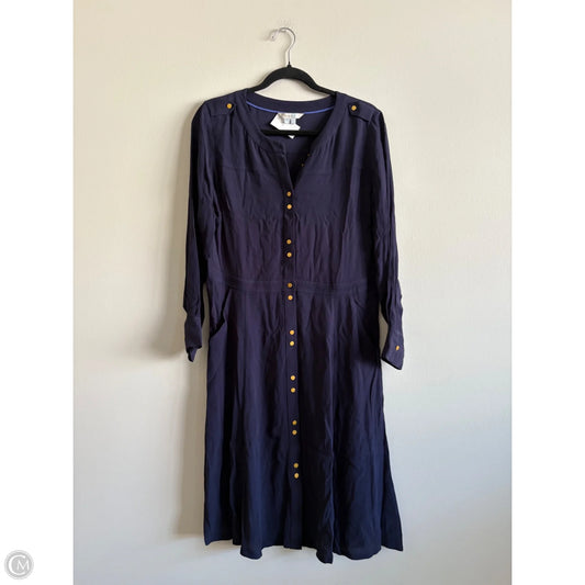 Dress Work By Boden In Navy, Size: 8