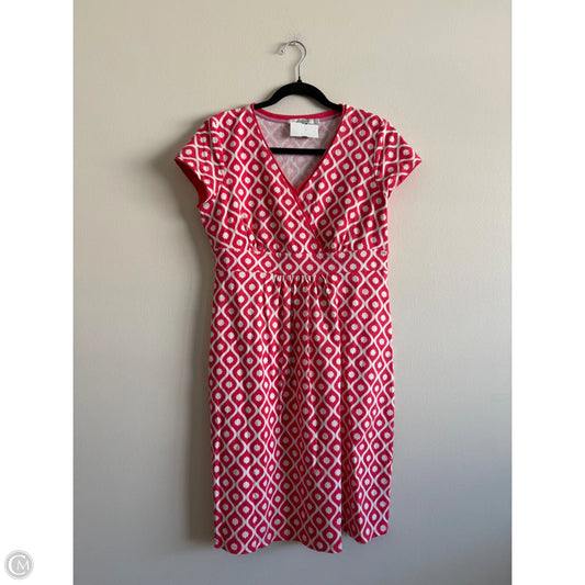 Dress Casual Midi By Boden In Red, Size: 8p