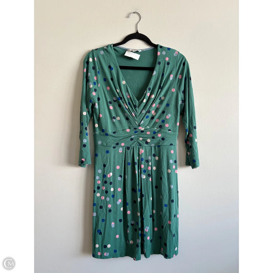 Dress Casual Midi By Boden In Polkadot Pattern, Size: 10