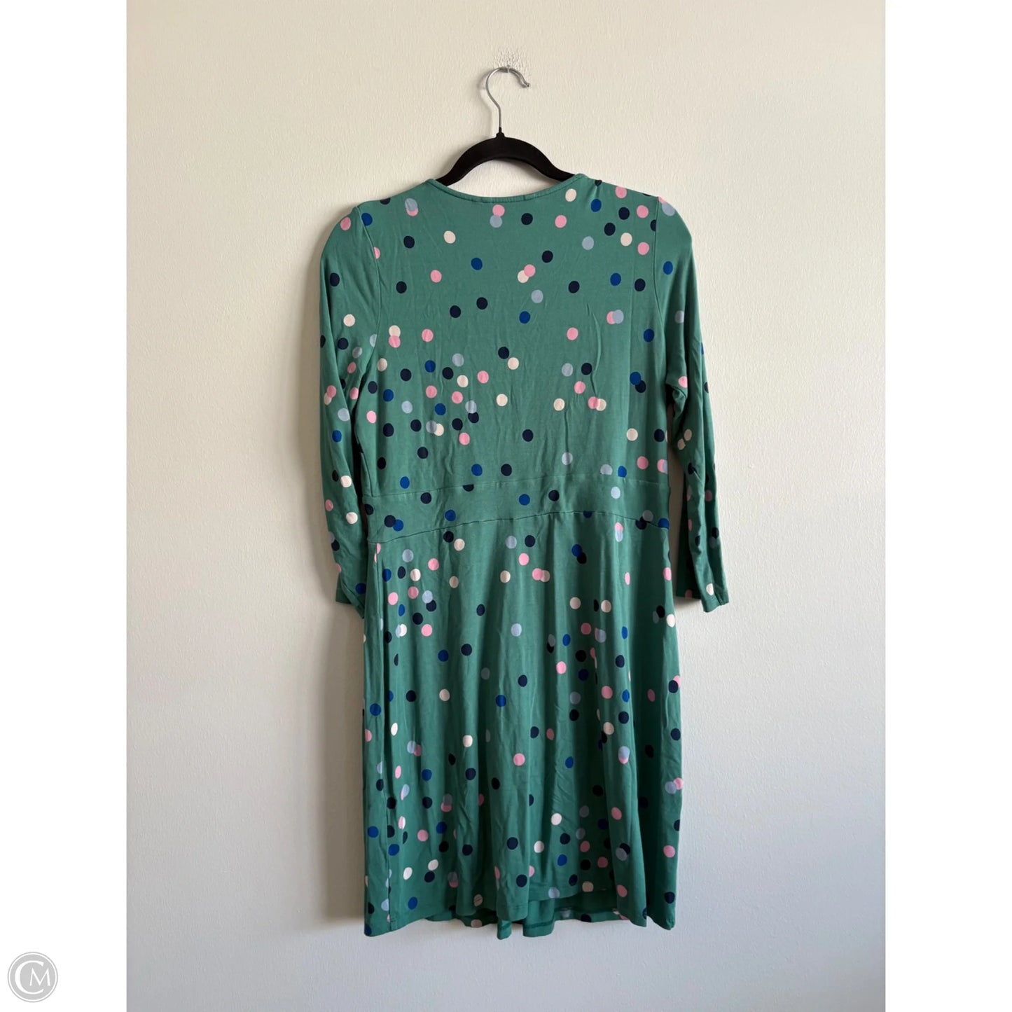 Dress Casual Midi By Boden In Polkadot Pattern, Size: 10