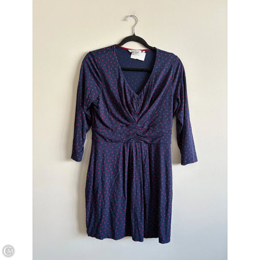 Dress Casual Midi By Boden In Polkadot Pattern, Size: 10
