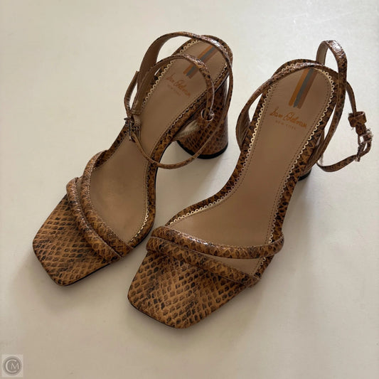 Shoes Heels Block By Sam Edelman In Animal Print, Size: 6.5