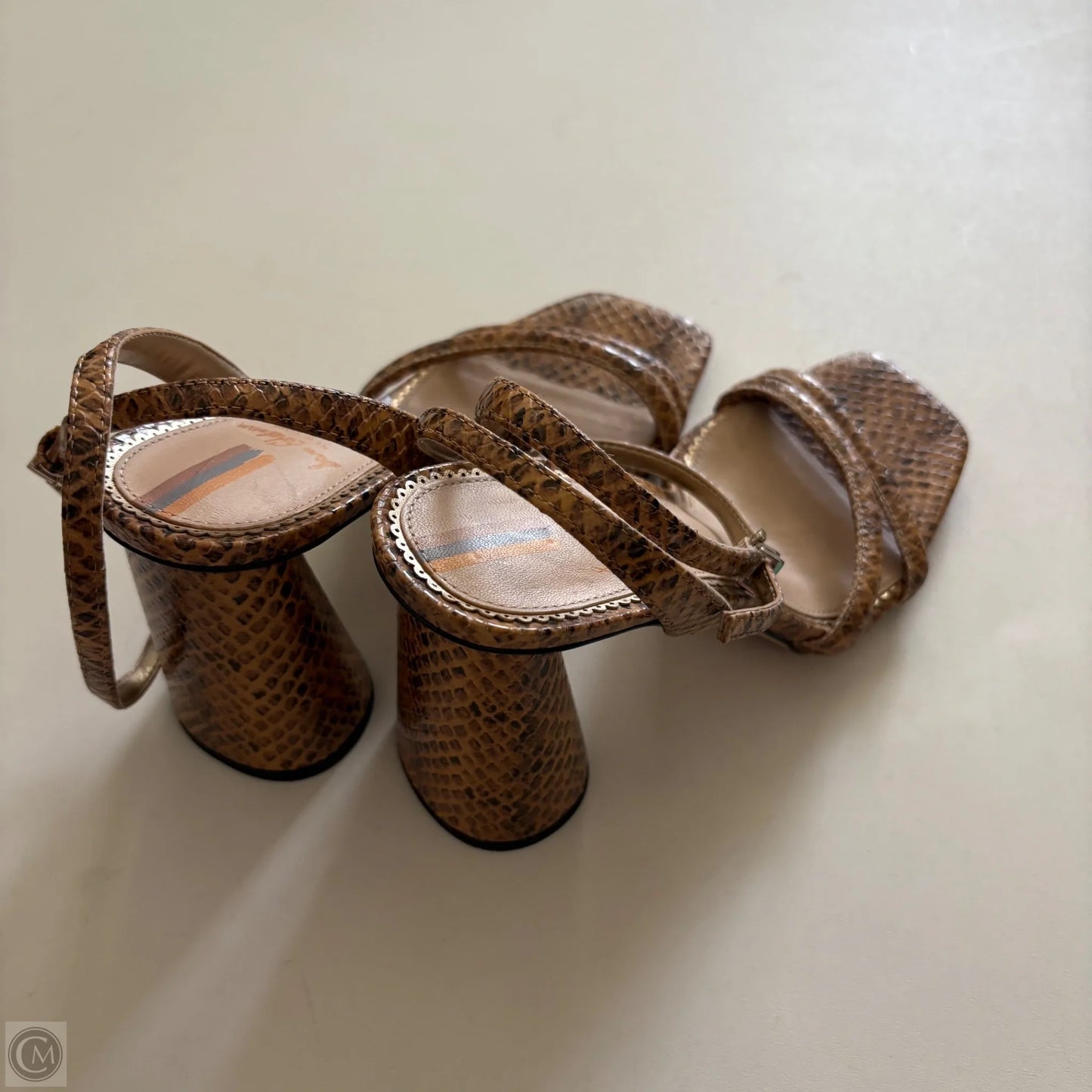 Shoes Heels Block By Sam Edelman In Animal Print, Size: 6.5