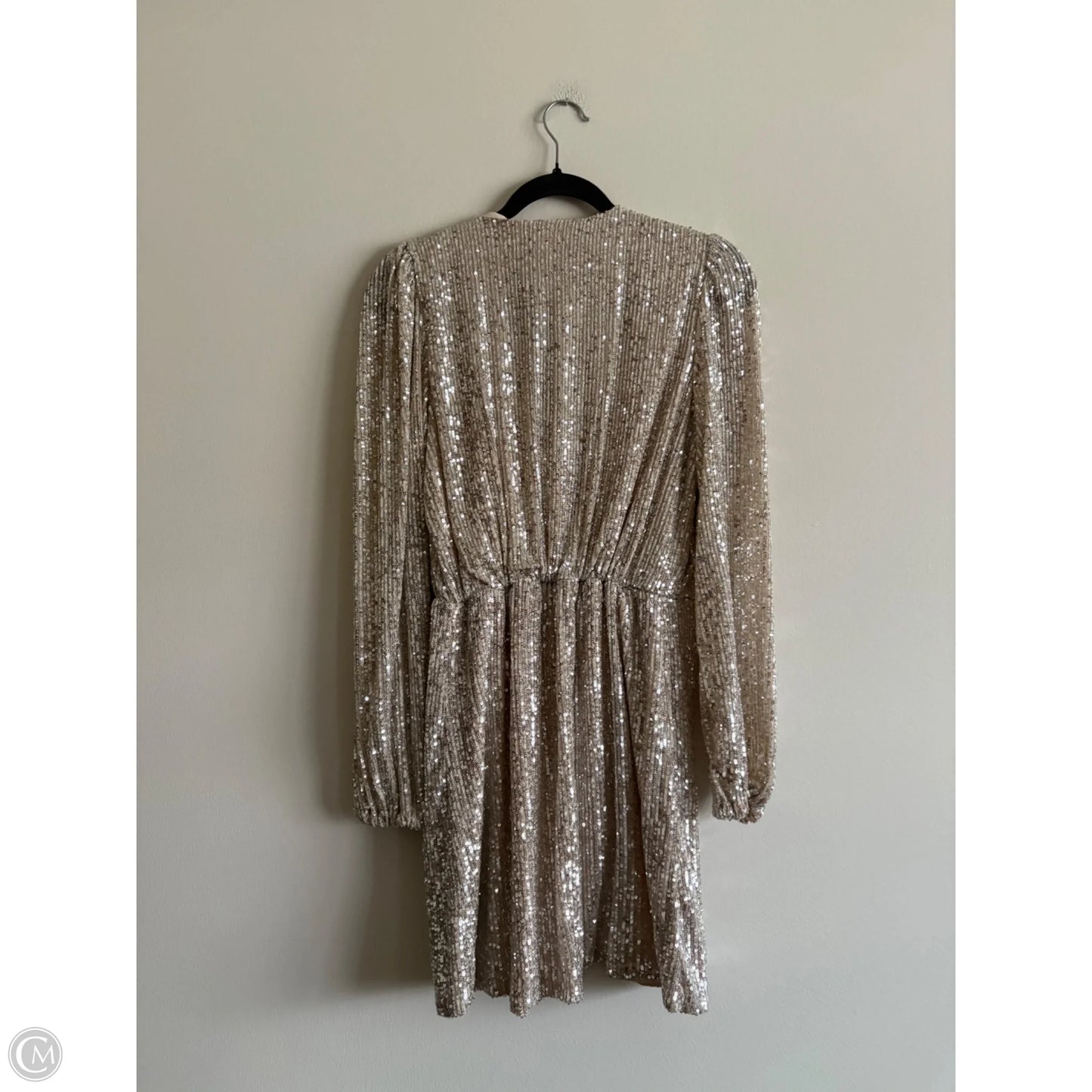 Dress Party Midi By Reserved In Silver, Size: L