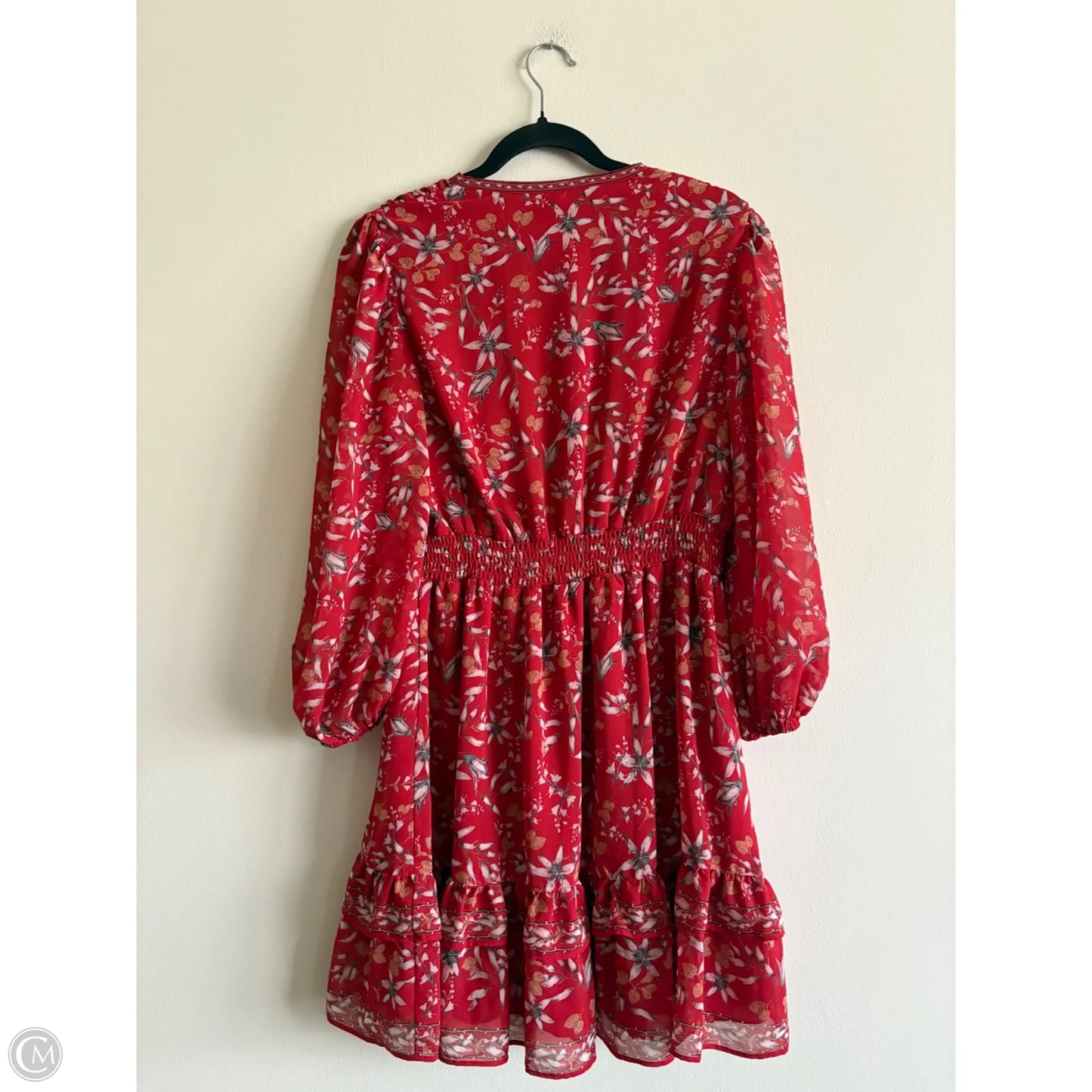 Dress Casual Midi By Max Studio In Red, Size: M