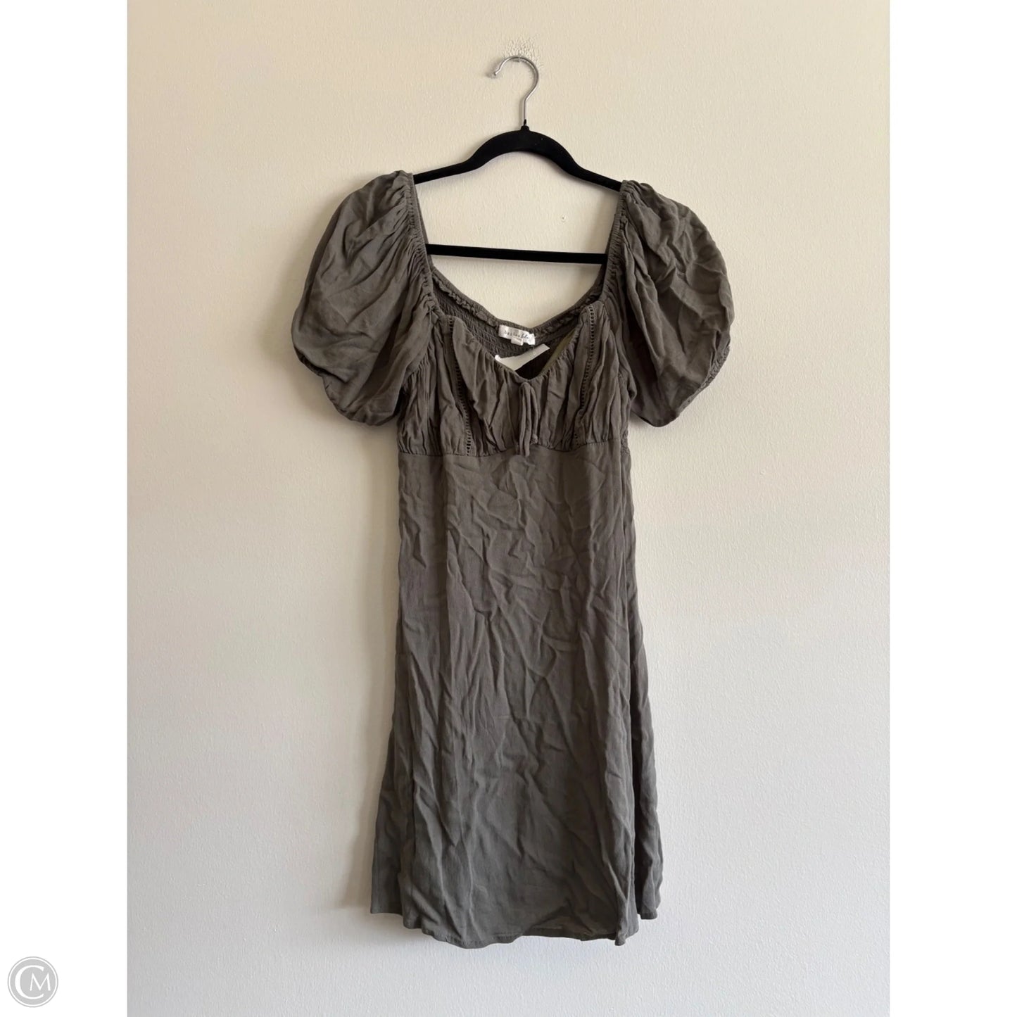 Dress Casual Midi By Bailey Blue In Green, Size: M
