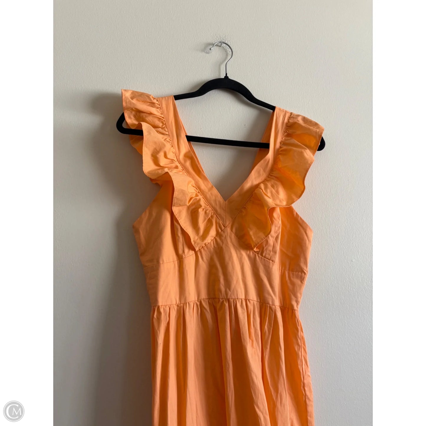 Dress Casual Maxi By Francesca’s In Orange, Size: S