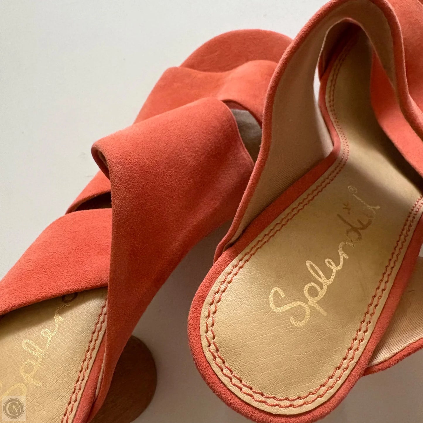 Shoes Heels Block By Splendid In Orange, Size: 8