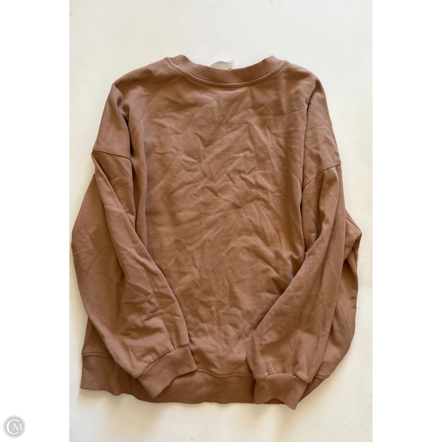 Sweatshirt Crewneck By Calvin Klein Performance In Brown, Size: Xl