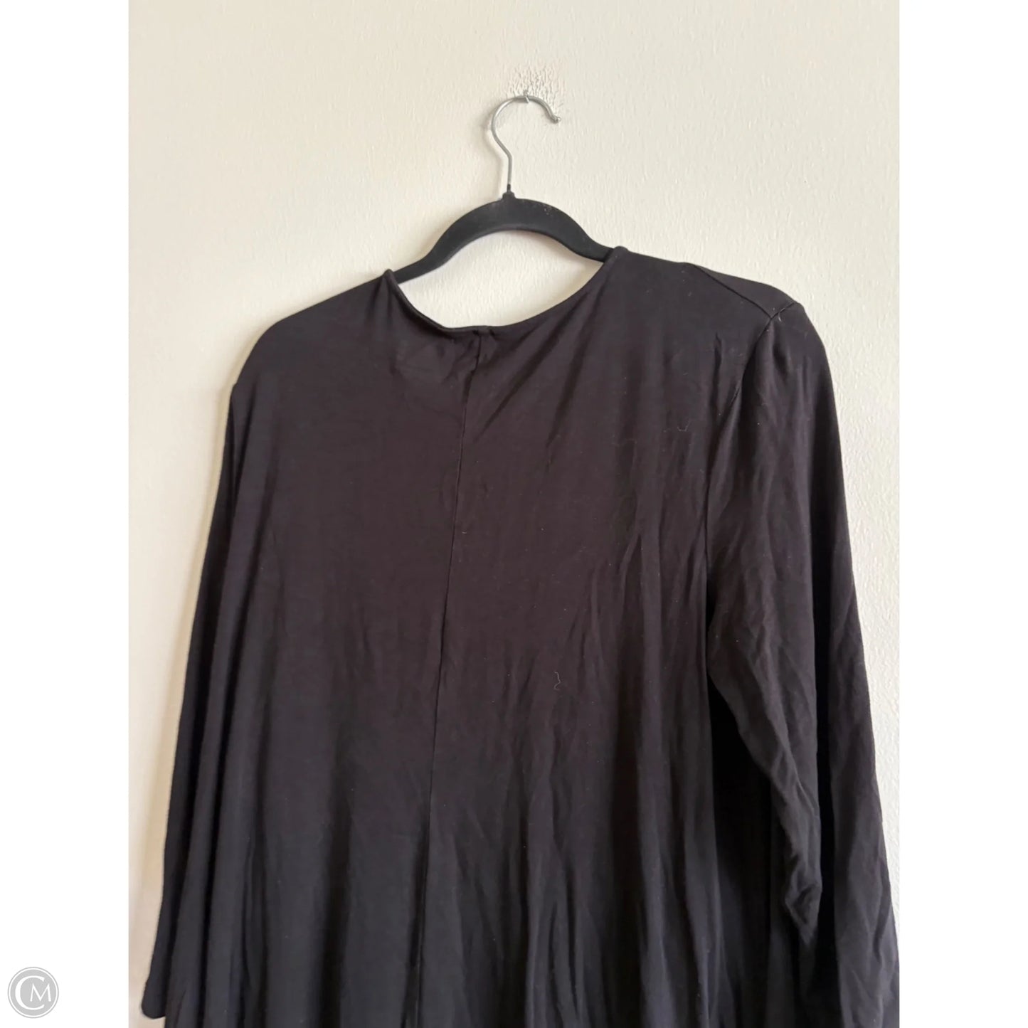 Dress Casual Maxi By Time And Tru In Black, Size: Xl