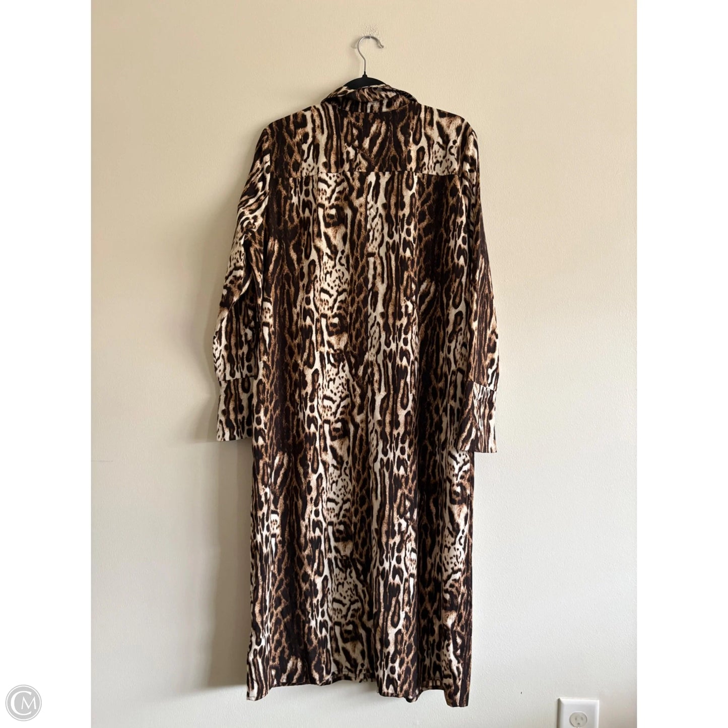 Dress Casual Maxi By Inc In Animal Print, Size: L