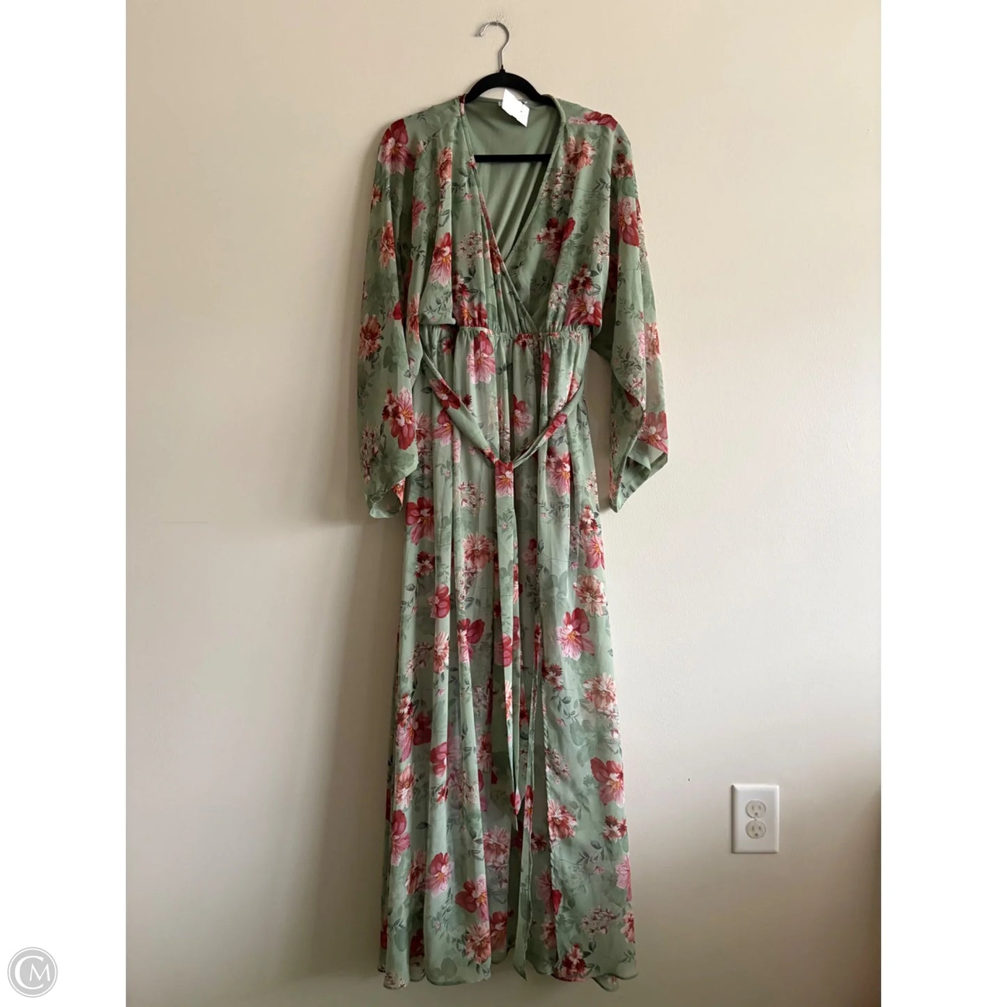 Dress Casual Maxi By Baltic Born In Green, Size: L