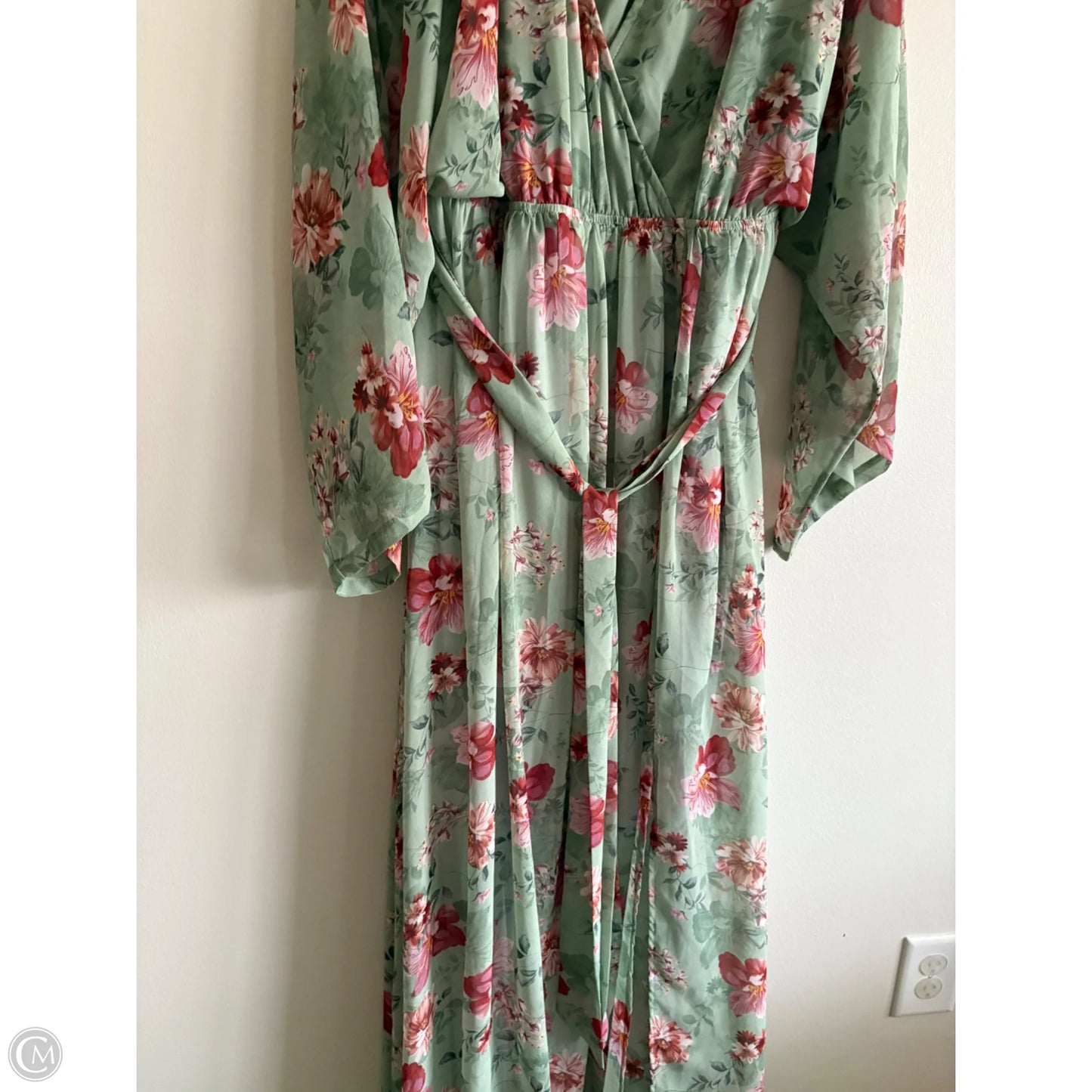 Dress Casual Maxi By Baltic Born In Green, Size: L