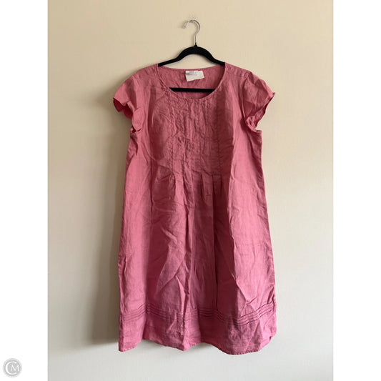 Dress Casual Midi By J. Jill In Pink, Size: M