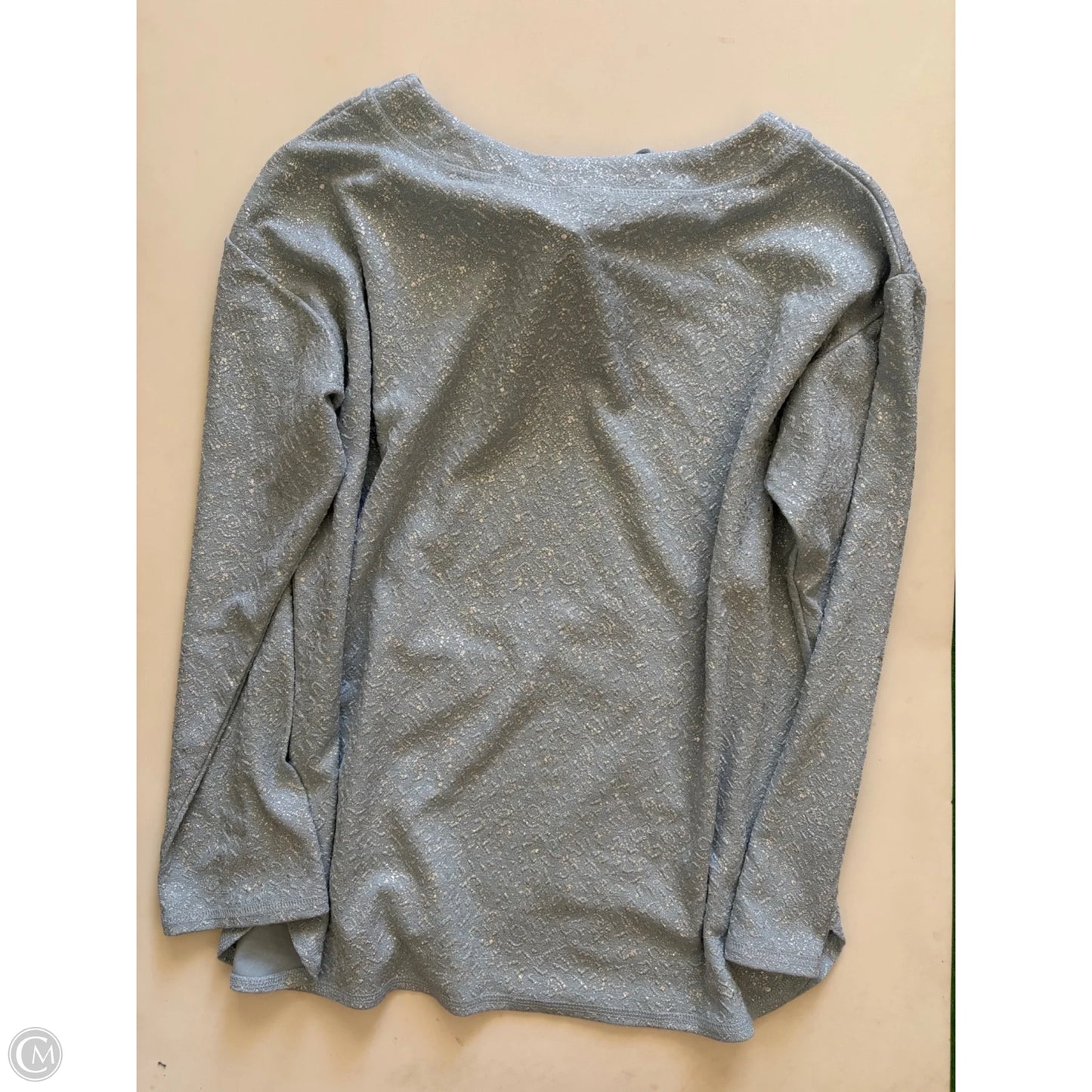 Top Long Sleeve By Ruby Rd In Blue, Size: L
