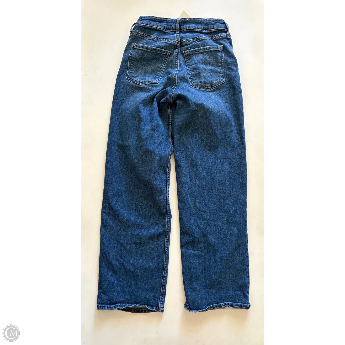 Jeans Wide Leg By Old Navy In Blue, Size: 0