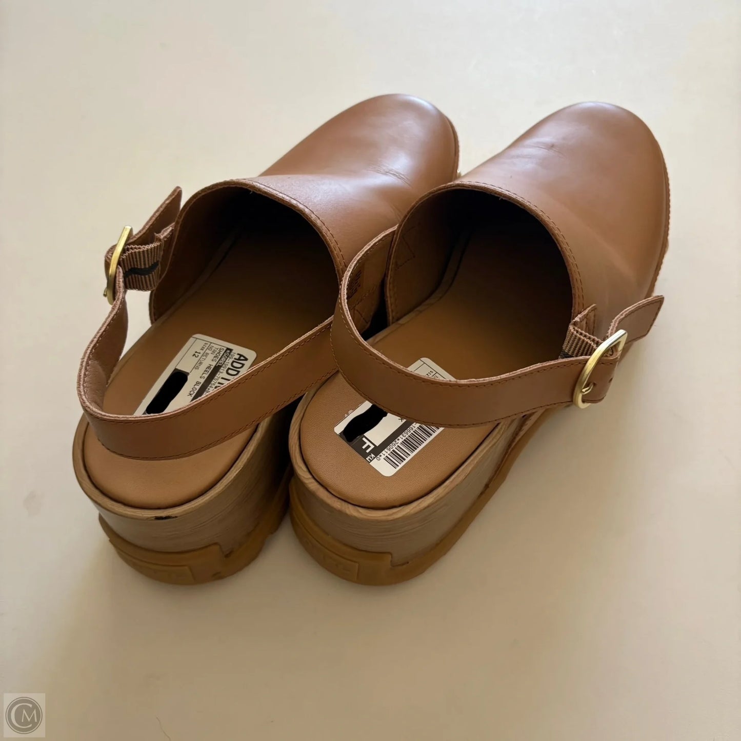 Shoes Heels Block By Sorel In Tan, Size: 12