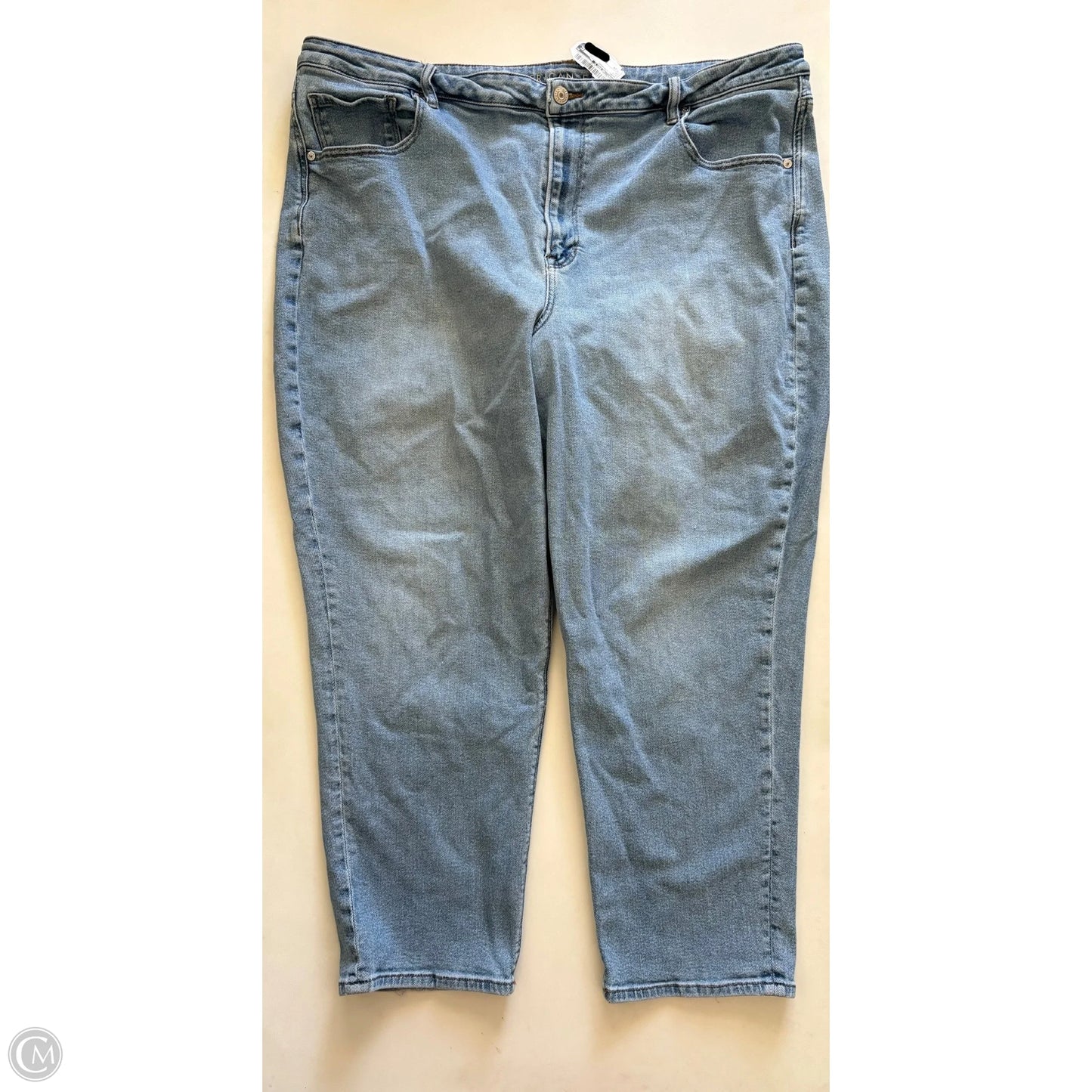 Jeans Straight By American Eagle In Blue, Size: 24